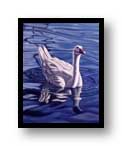 Painting:"Afloat" - &copy;1976-C.E.Newland - acrylic - private collection