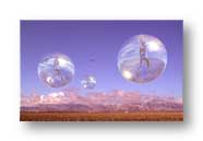 Digital image - design and composition using Poser, Bryce and Photoshop