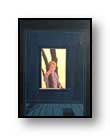 Painting:"Contemplation of a Blue Room" - &copy;1974-C.E.Newland - acrylic - private collection