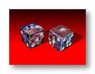 Life is a crap shoot...images on dice are paintings and images from this site assembled in Photoshop