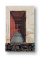 see page 5 of my paintings: this digital image constructed in Photoshop from my painting "High Country Tourist"