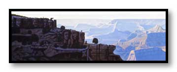 Painting:"Afternoon of the Gods" - &copy;1976-C.E.Newland - acrylic - private collection