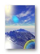 Bryce, Adobe Photoshop with KPT6 plugins made this image.