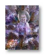photoshop intervention of my photo of the statue of Rex Allen in Willcox AZ