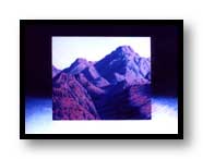 Painting:"Squaw Peak"-&copy;1996 - acrylic on watercolor board - Private collection