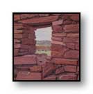 Painting:"Wupatki" - &copy;1997-C.E.Newland - casein - private collection